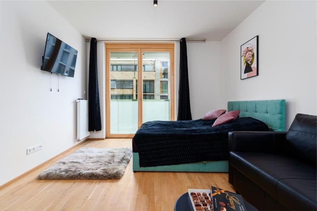 2 bedroom with open-plan kitchen flat to rent, 151 m², Albrightové, Prague, Prague 2 bedroom with open-plan kitchen flat to rent, 151 m², Albrightové, Prague, Prague