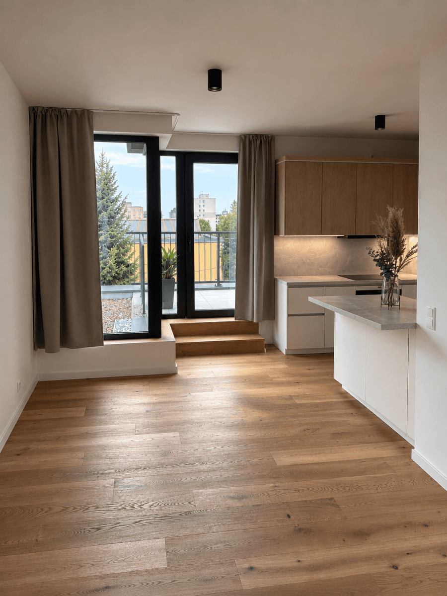 1 bedroom with open-plan kitchen flat to rent, 60 m², Dunovského, Prague, Prague 1 bedroom with open-plan kitchen flat to rent, 60 m², Dunovského, Prague, Prague