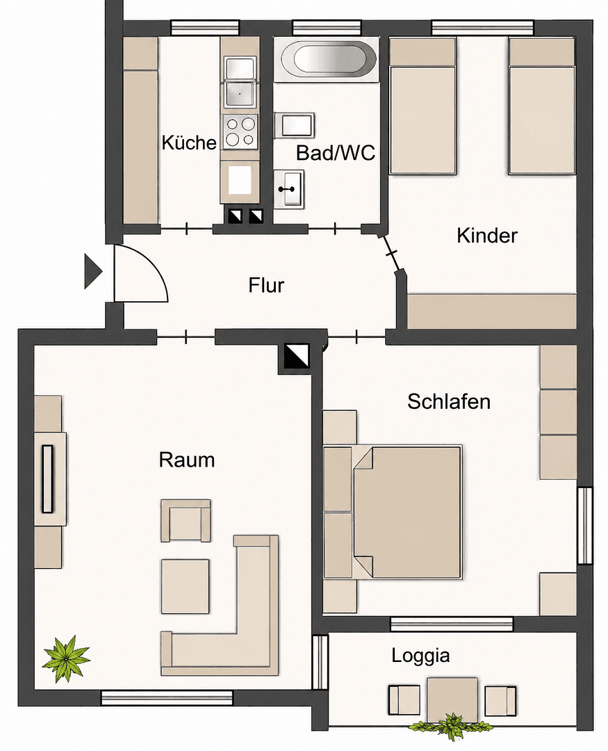 3 bedroom flat to rent, 61 m², Ludwigstr. 33, Stuttgart, Baden-Württemberg 3 bedroom flat to rent, 61 m², Ludwigstr. 33, Stuttgart, Baden-Württemberg