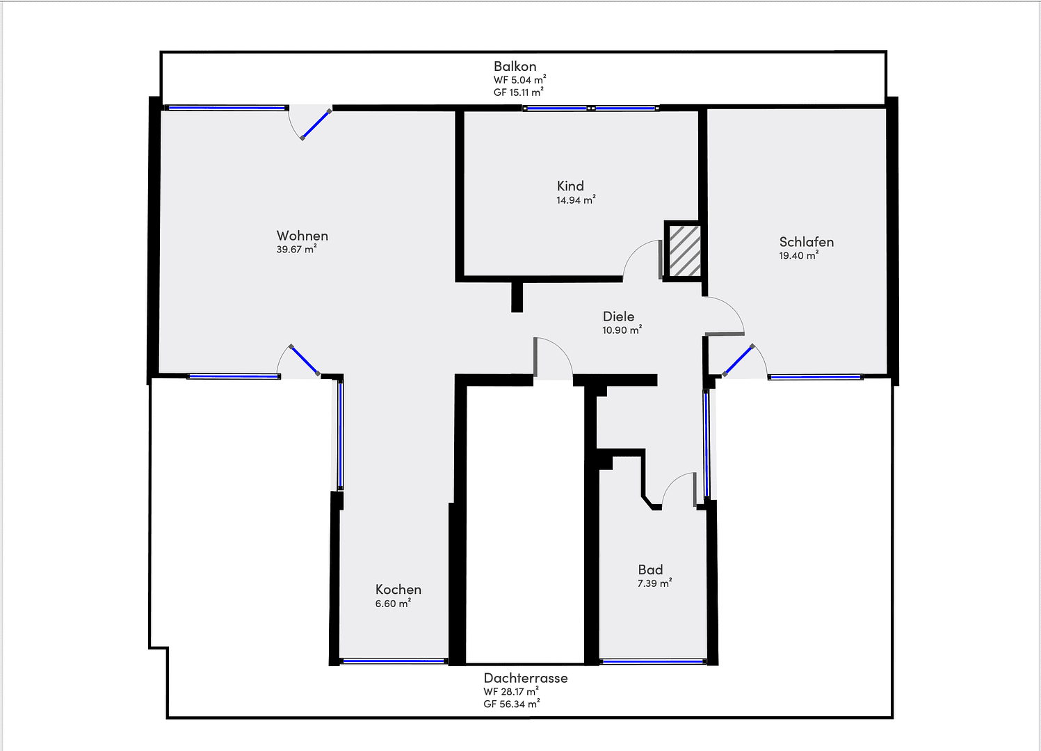 2 bedroom with open-plan kitchen flat to rent, 132 m², Hansjakobstraße 125a, München, Bavaria 2 bedroom with open-plan kitchen flat to rent, 132 m², Hansjakobstraße 125a, München, Bavaria
