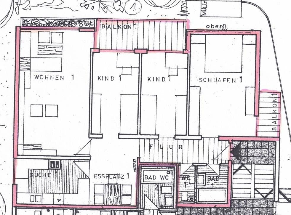 3 bedroom with open-plan kitchen flat to rent, 93 m², Stuttgart, Baden-Württemberg 3 bedroom with open-plan kitchen flat to rent, 93 m², Stuttgart, Baden-Württemberg
