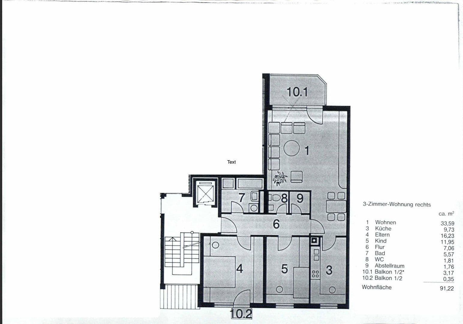 3 bedroom flat to rent, 92 m², Stadtbergen, Bavaria 3 bedroom flat to rent, 92 m², Stadtbergen, Bavaria