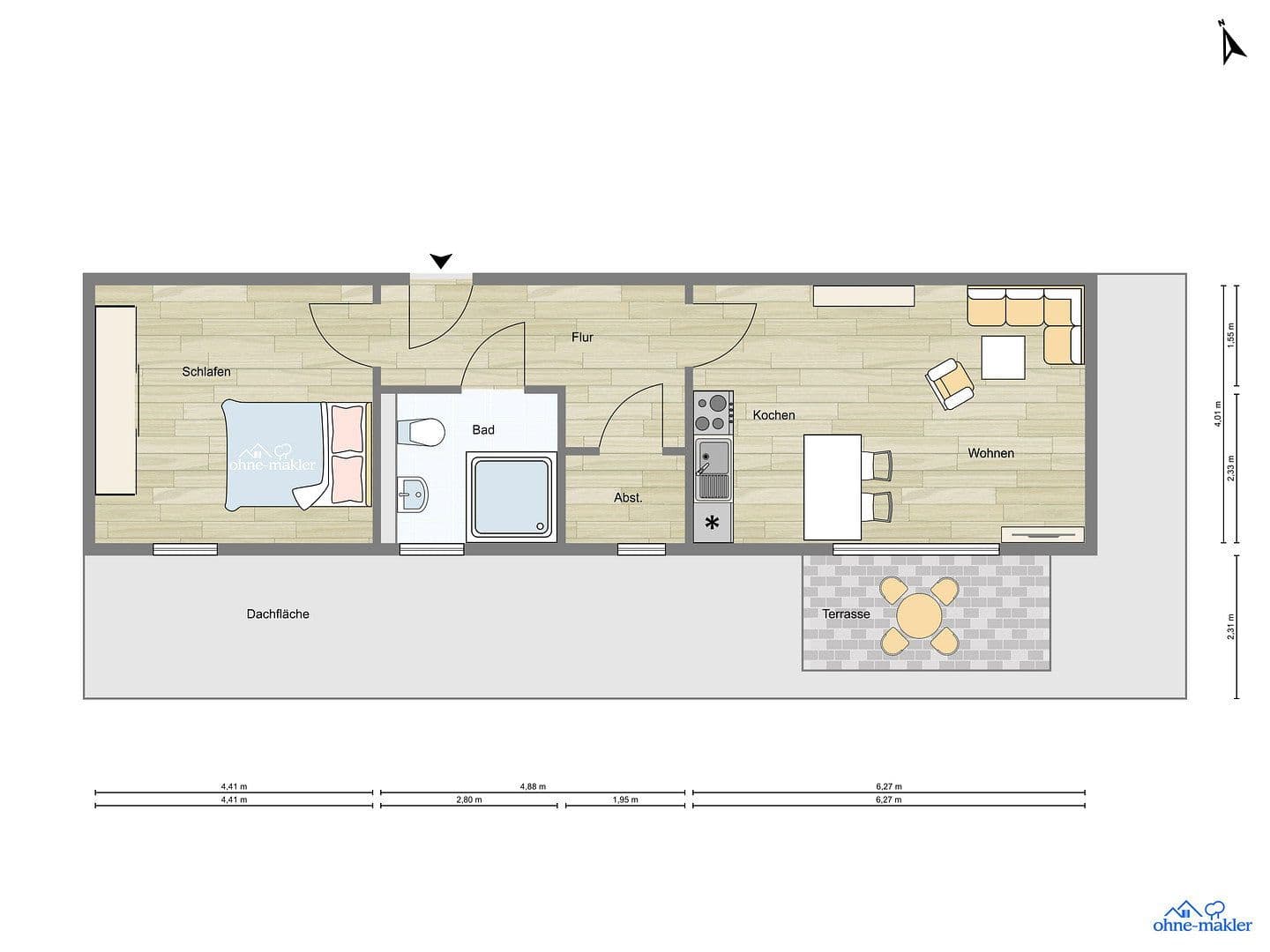 1 bedroom with open-plan kitchen flat to rent, 62 m², Schermbeck, North Rhine-Westphalia 1 bedroom with open-plan kitchen flat to rent, 62 m², Schermbeck, North Rhine-Westphalia