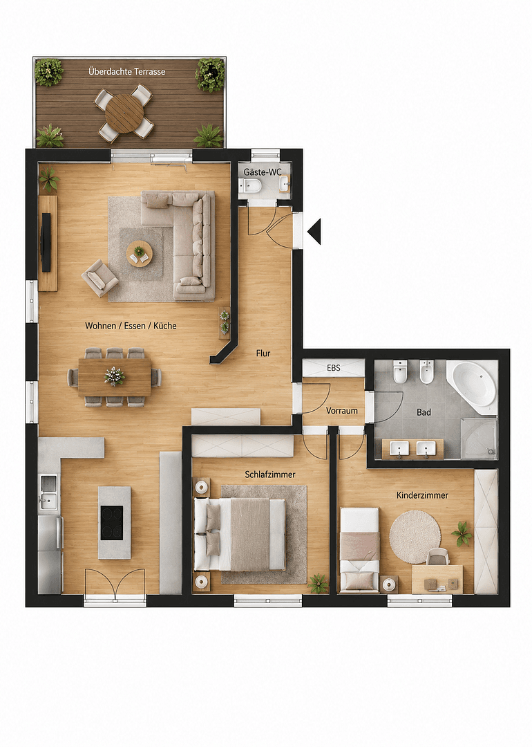 2 bedroom with open-plan kitchen flat for sale, 116 m², Wirtembergstrasse 88, Fellbach, Baden-Württemberg 2 bedroom with open-plan kitchen flat for sale, 116 m², Wirtembergstrasse 88, Fellbach, Baden-Württemberg
