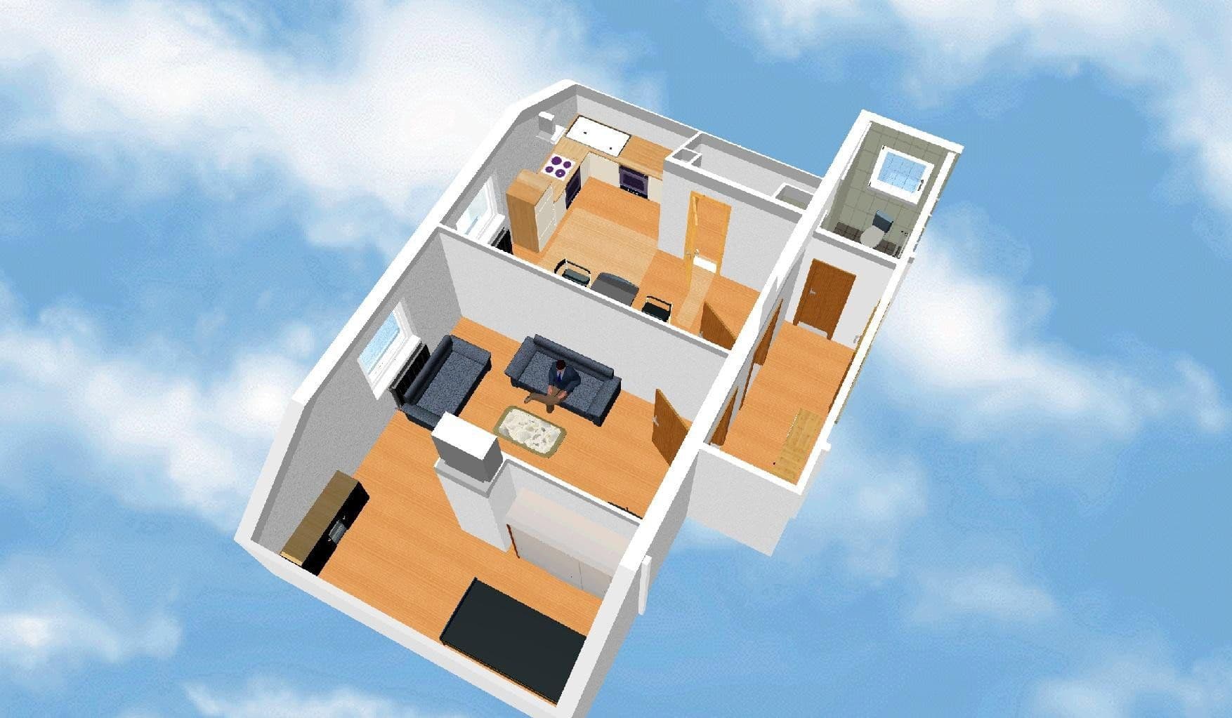Studio flat to rent, 47 m², Karben, Hesse Studio flat to rent, 47 m², Karben, Hesse