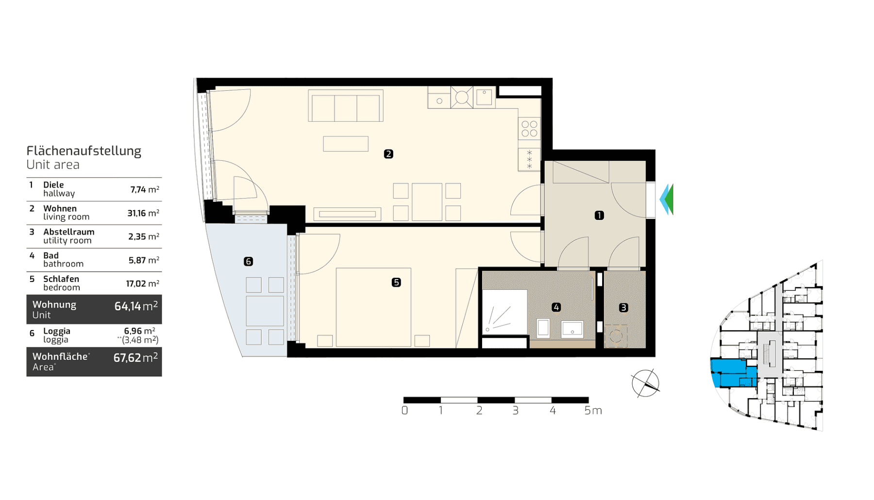 2 bedroom flat to rent, 68 m², Leipziger Str. 35 D, Dresden, Saxony 2 bedroom flat to rent, 68 m², Leipziger Str. 35 D, Dresden, Saxony