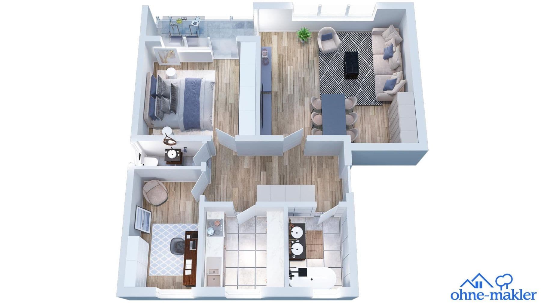 3 bedroom flat for sale, 93 m², Augsburg, Bavaria 3 bedroom flat for sale, 93 m², Augsburg, Bavaria