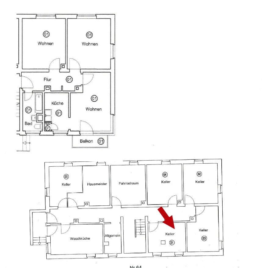 3 bedroom flat to rent, 65 m², Brunnenstr, 64, Koblenz - Stolzenfels Kripp, Rhineland-Palatinate 3 bedroom flat to rent, 65 m², Brunnenstr, 64, Koblenz - Stolzenfels Kripp, Rhineland-Palatinate