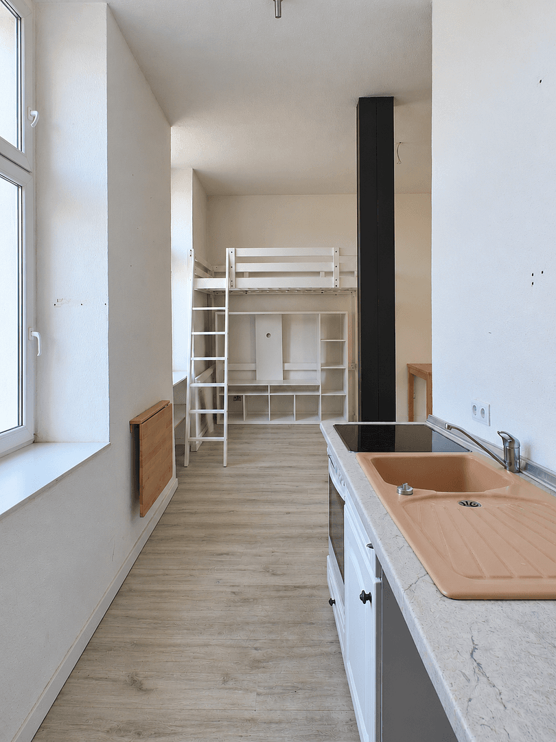 Studio flat to rent, 34 m², Niederstraße 15, Krefeld, North Rhine-Westphalia Studio flat to rent, 34 m², Niederstraße 15, Krefeld, North Rhine-Westphalia