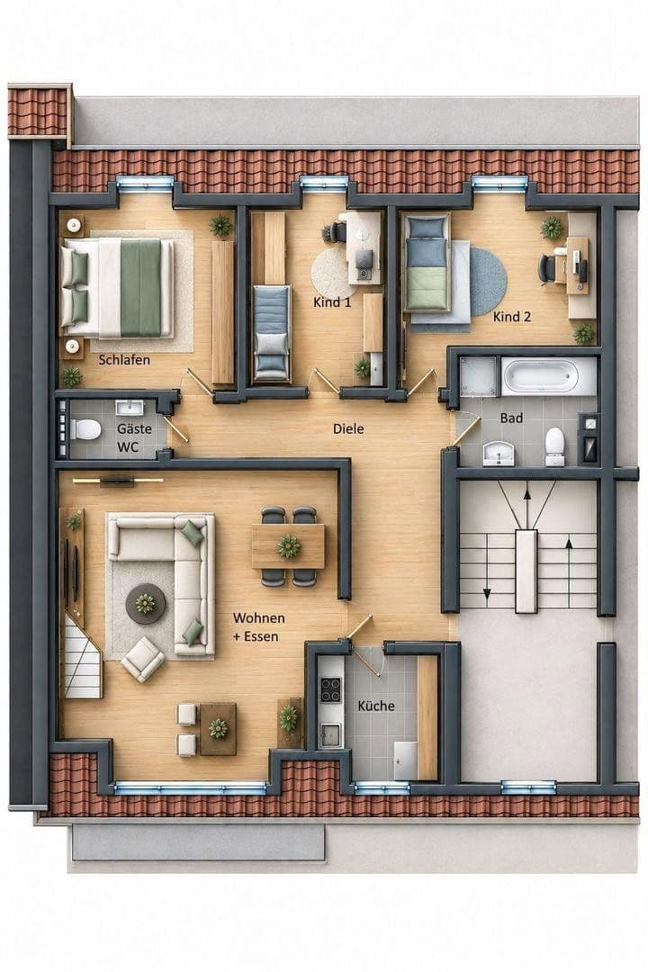 4 bedroom with open-plan kitchen flat for sale, 129 m², Wülfrath, North Rhine-Westphalia 4 bedroom with open-plan kitchen flat for sale, 129 m², Wülfrath, North Rhine-Westphalia
