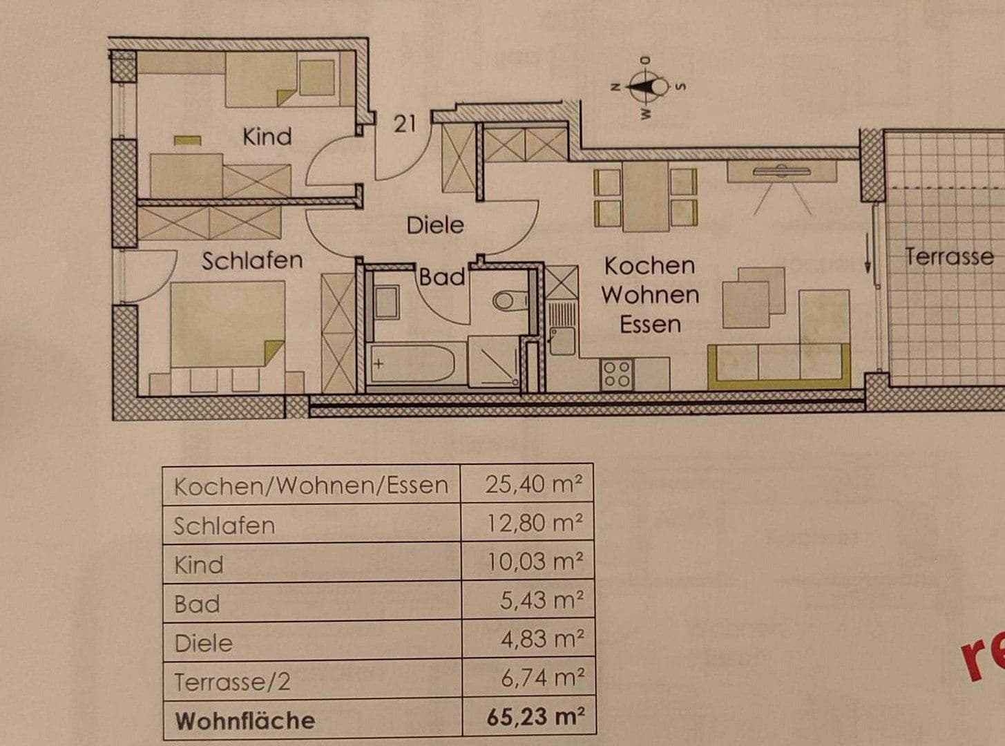 3 bedroom flat to rent, 65 m², Erhard-Prunner-Str. 23b, Markt Indersdorf, Bavaria 3 bedroom flat to rent, 65 m², Erhard-Prunner-Str. 23b, Markt Indersdorf, Bavaria