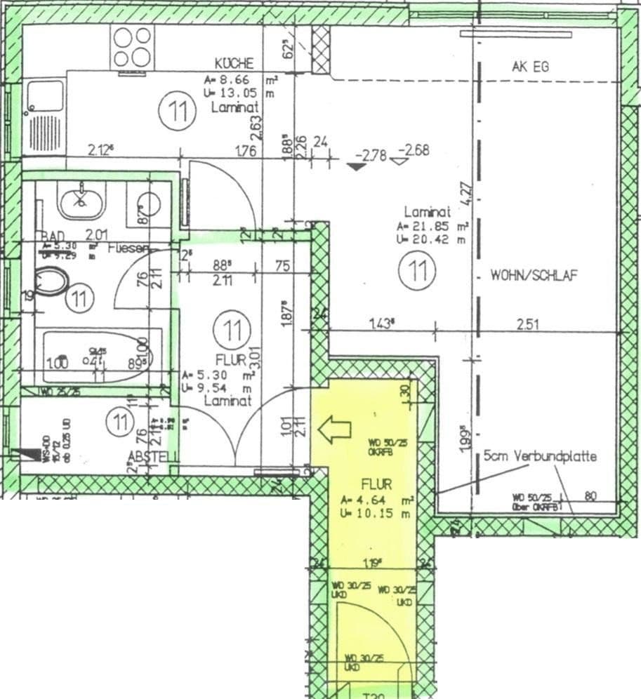 1 bedroom flat to rent, 47 m², Gülser Straße, Koblenz, Rhineland-Palatinate 1 bedroom flat to rent, 47 m², Gülser Straße, Koblenz, Rhineland-Palatinate