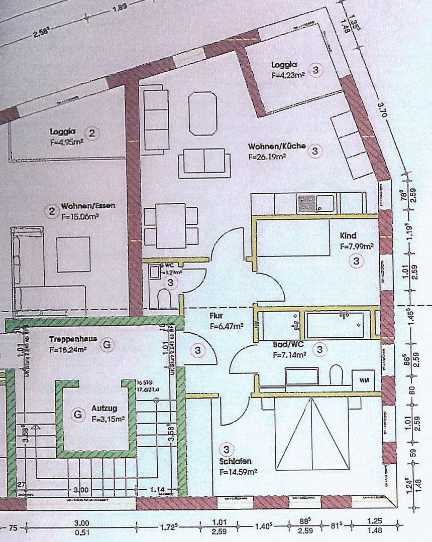 3 bedroom flat to rent, 68 m², Senden, Bavaria 3 bedroom flat to rent, 68 m², Senden, Bavaria