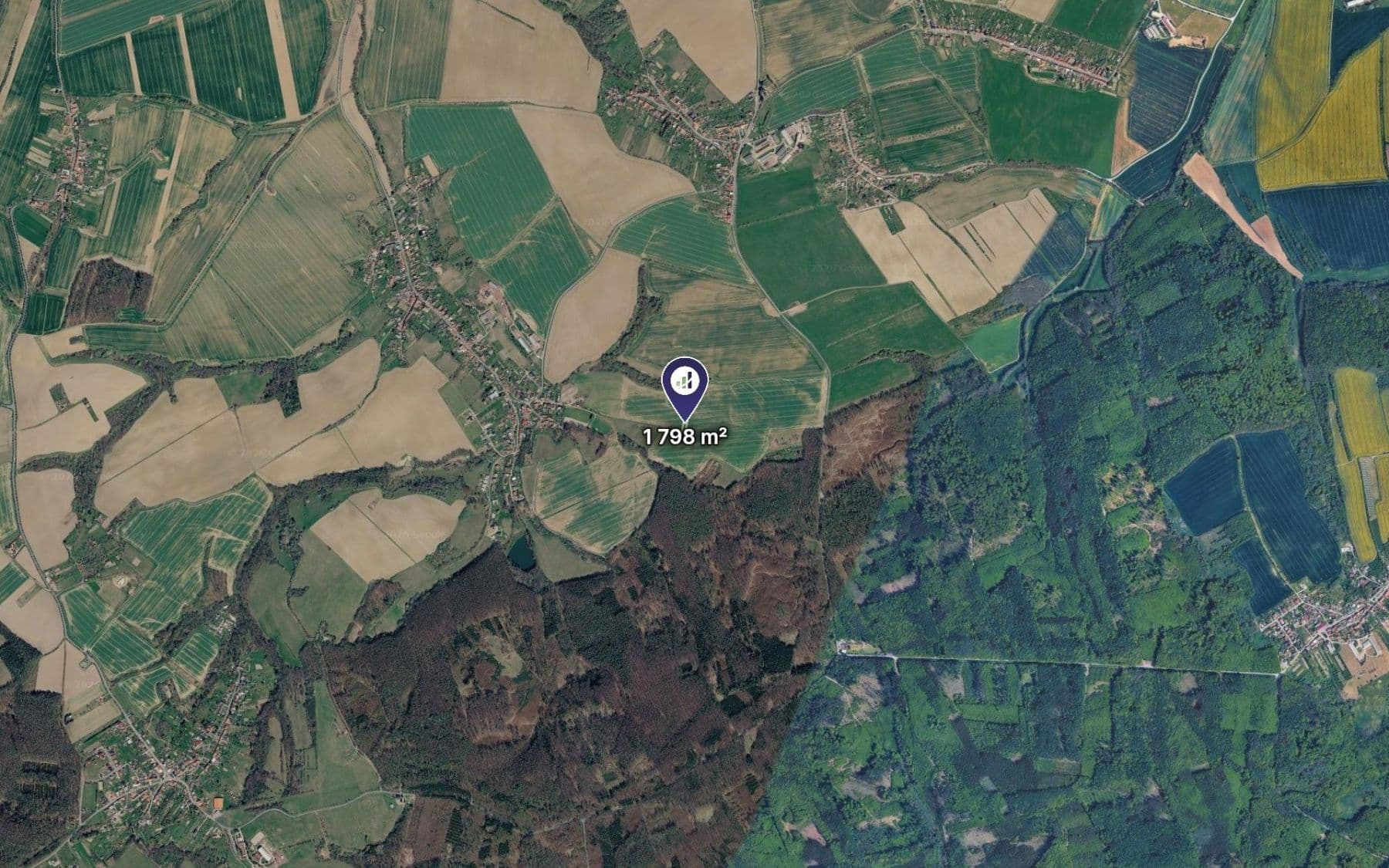 plot for sale, 1,798 m², Vrbka, Zlínský Region plot for sale, 1,798 m², Vrbka, Zlínský Region