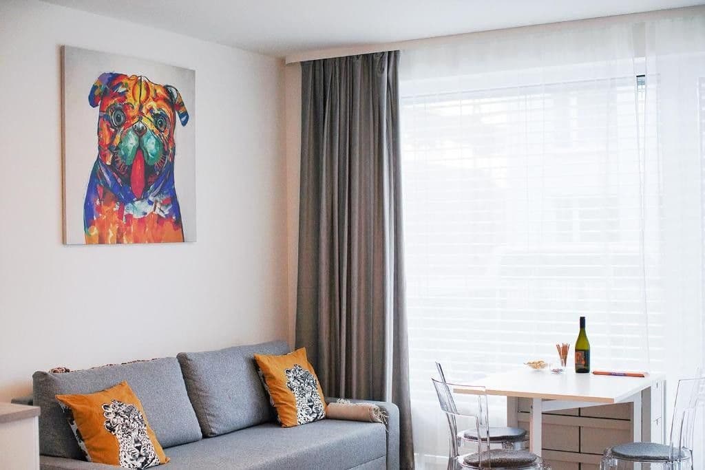 1 bedroom with open-plan kitchen flat to rent, 54 m², Jankovcova, Prague, Prague 1 bedroom with open-plan kitchen flat to rent, 54 m², Jankovcova, Prague, Prague