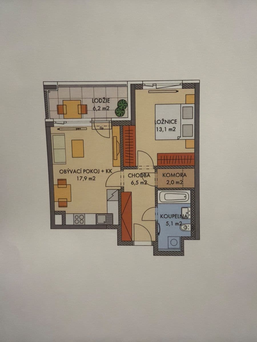 1 bedroom with open-plan kitchen flat for sale, 53 m², Hugo Haase, Prague, Prague 1 bedroom with open-plan kitchen flat for sale, 53 m², Hugo Haase, Prague, Prague