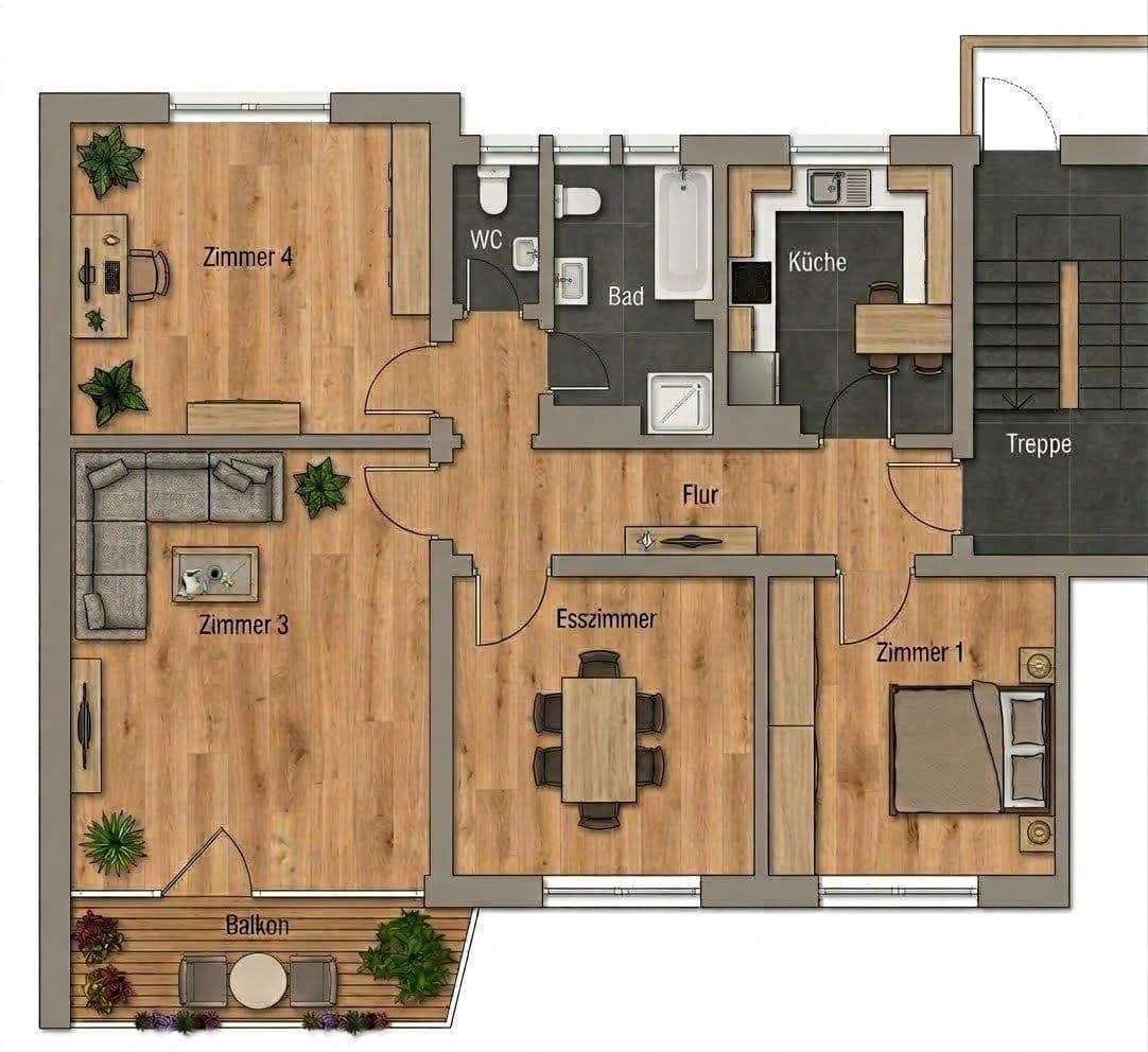4 bedroom flat for sale, 99 m², Herzogenaurach, Bavaria 4 bedroom flat for sale, 99 m², Herzogenaurach, Bavaria