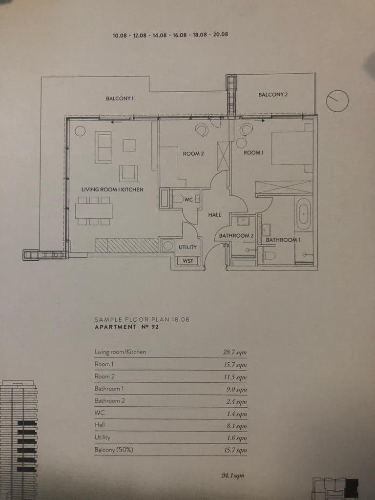 3 bedroom flat for sale, 94 m², Frankfurt am Main, Hesse 3 bedroom flat for sale, 94 m², Frankfurt am Main, Hesse