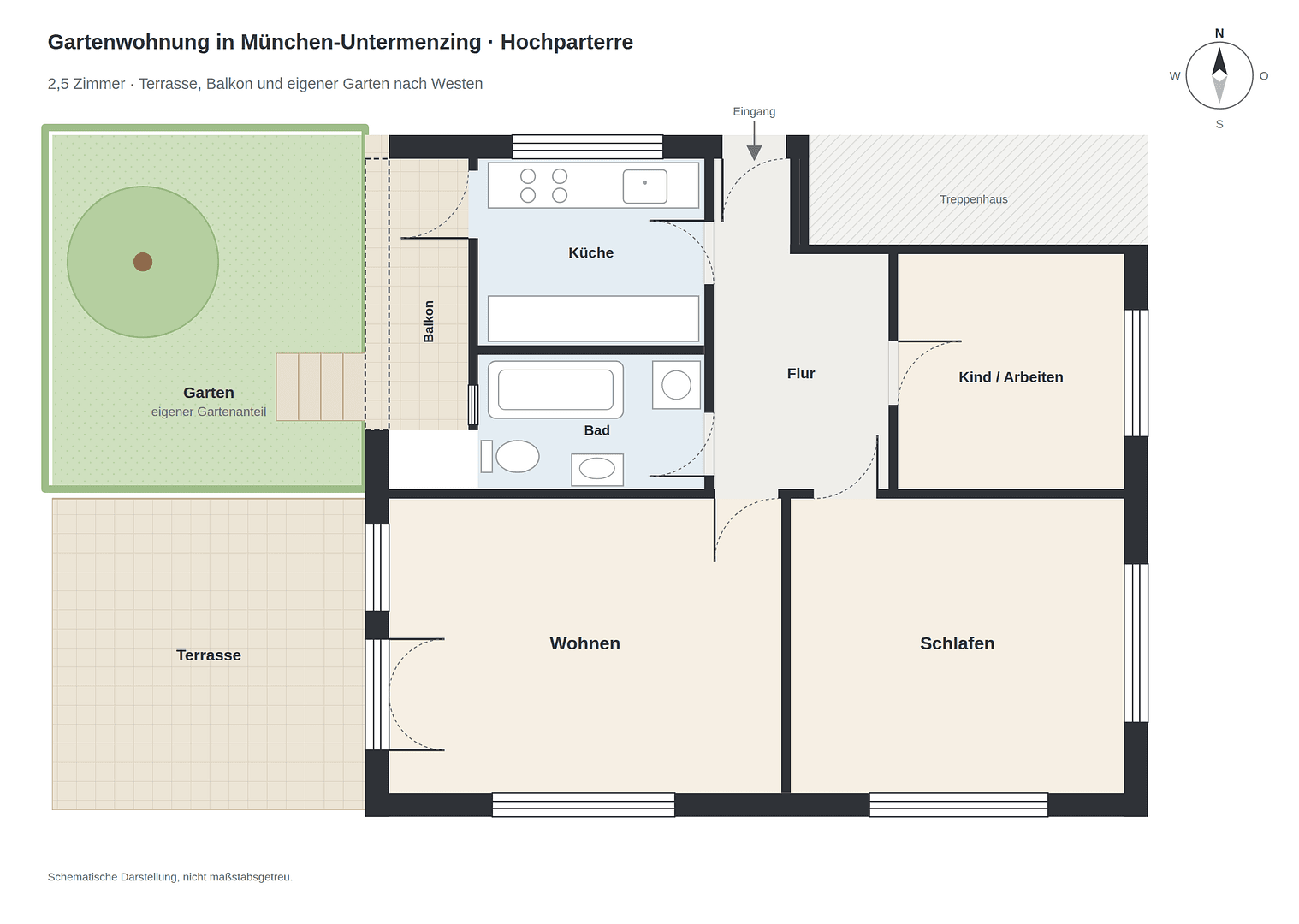 3 bedroom flat to rent, 71 m², Peter-Winter-Str 5, München, Bavaria 3 bedroom flat to rent, 71 m², Peter-Winter-Str 5, München, Bavaria
