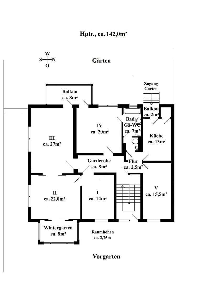5 bedroom flat to rent, 142 m², Hildesheim, Lower Saxony 5 bedroom flat to rent, 142 m², Hildesheim, Lower Saxony