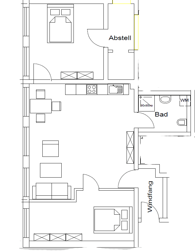 3 bedroom flat to rent, 80 m², Süderballig 2, Boren, Schleswig-Holstein 3 bedroom flat to rent, 80 m², Süderballig 2, Boren, Schleswig-Holstein