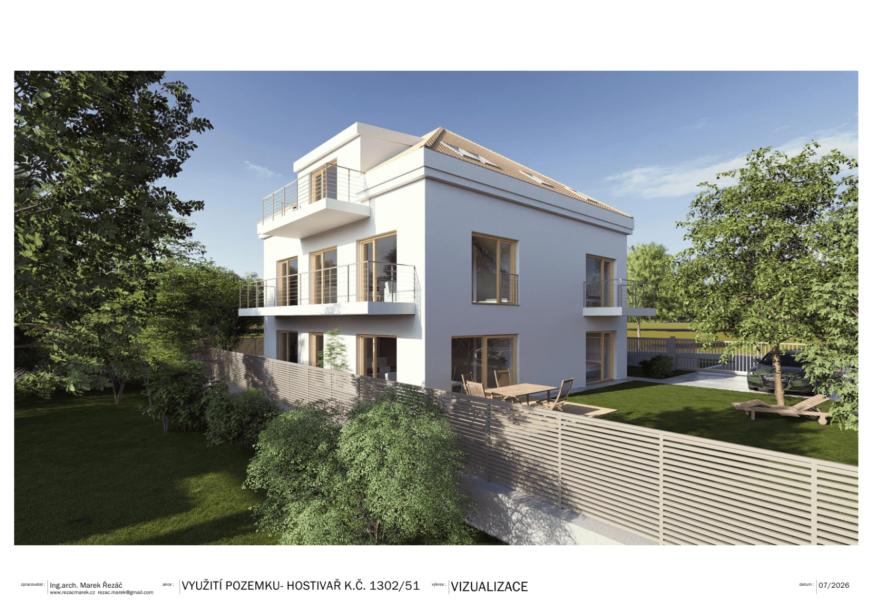 plot for sale, 626 m², V Chotejně, Prague, Prague plot for sale, 626 m², V Chotejně, Prague, Prague