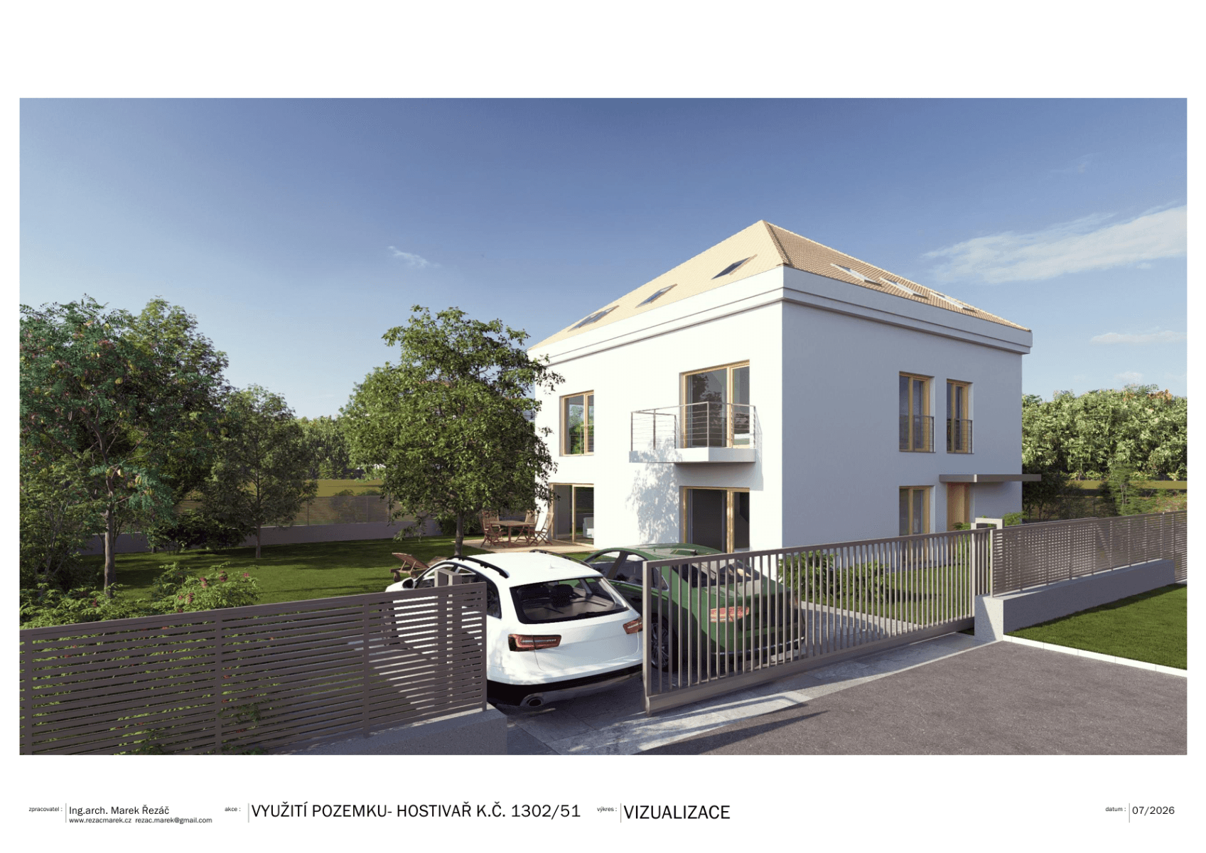 plot for sale, 626 m², V Chotejně, Prague, Prague plot for sale, 626 m², V Chotejně, Prague, Prague