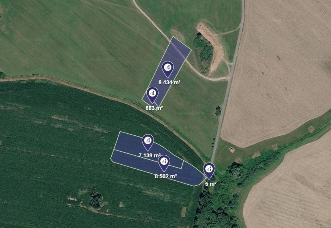 plot for sale, 192,872 m², Kovářov, Jihočeský Region plot for sale, 192,872 m², Kovářov, Jihočeský Region
