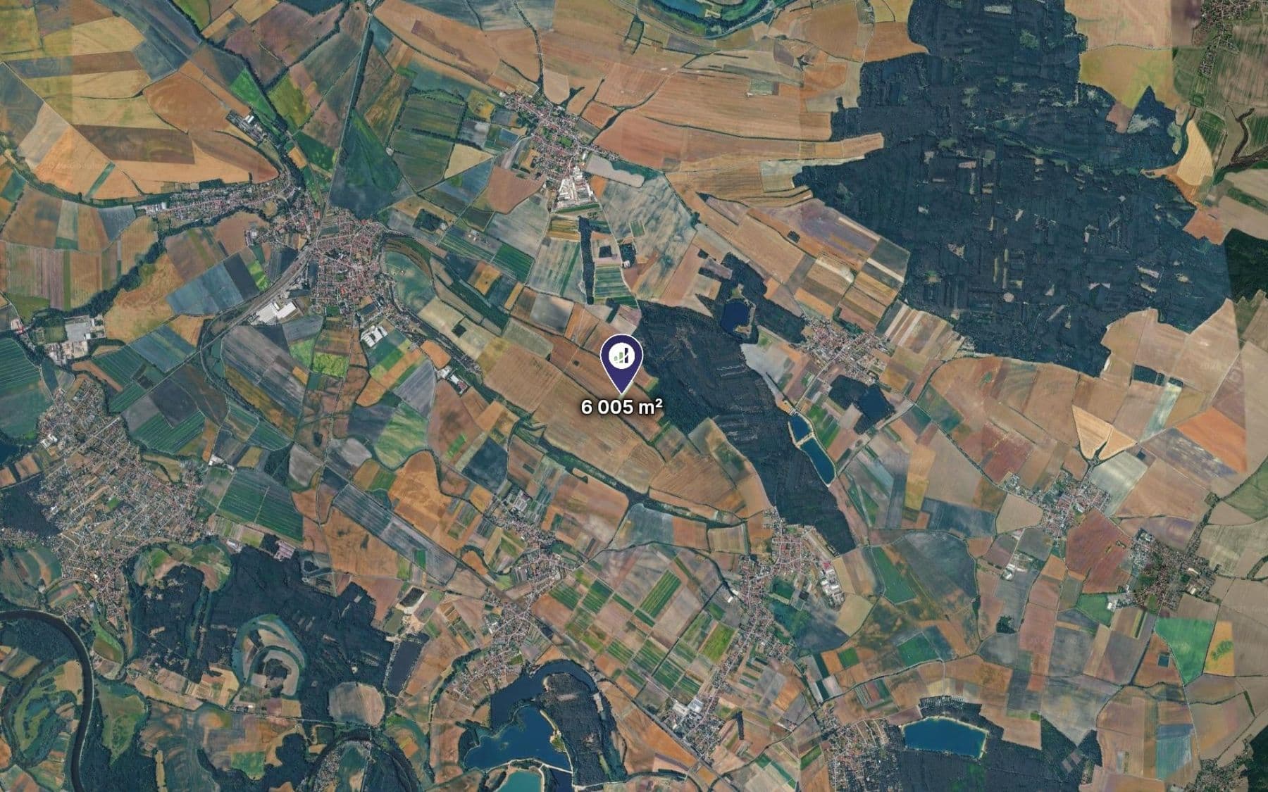 plot for sale, 6,005 m², Všetaty, Středočeský Region plot for sale, 6,005 m², Všetaty, Středočeský Region