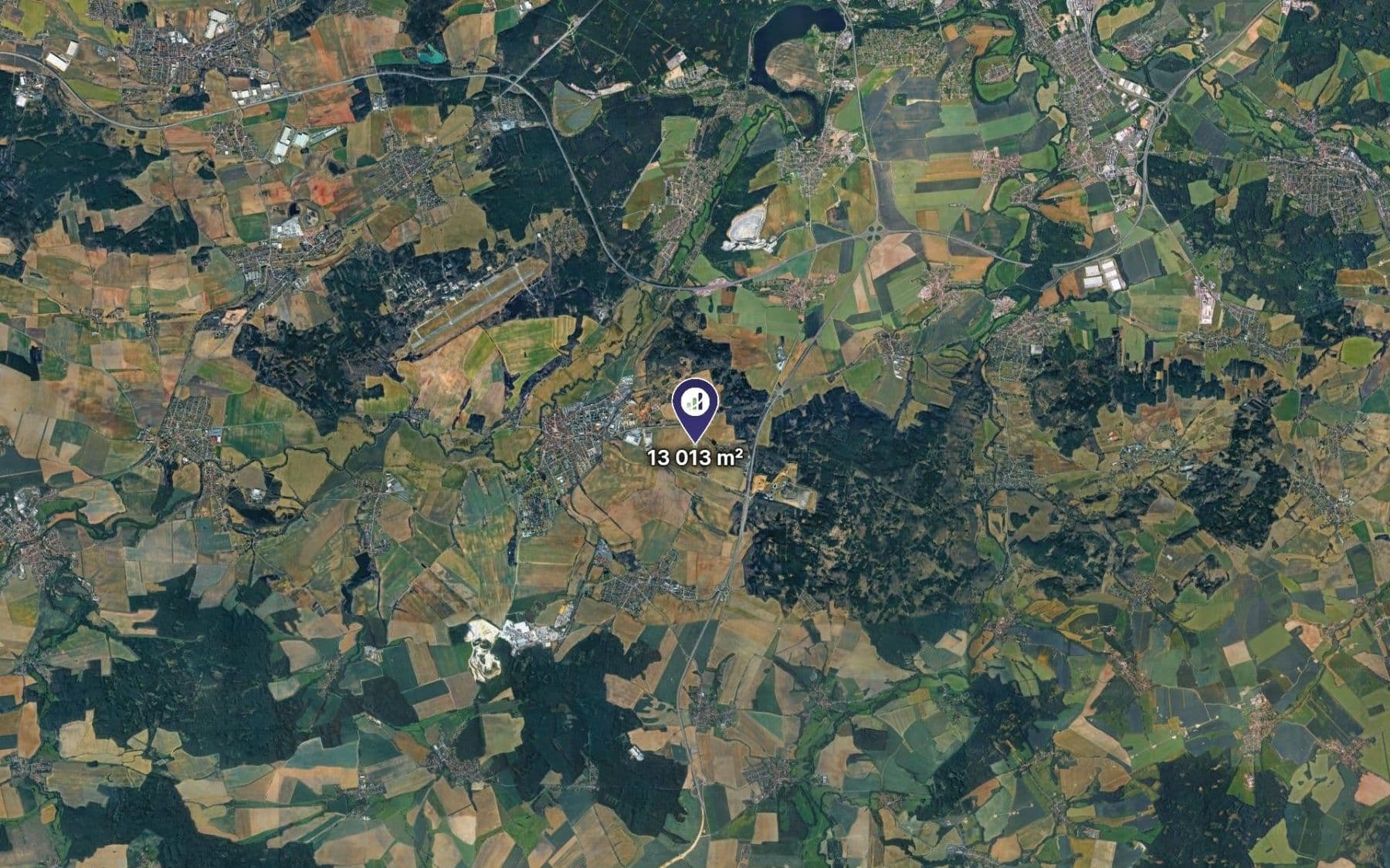 plot for sale, 1,627 m², Dobřany, Plzeňský Region plot for sale, 1,627 m², Dobřany, Plzeňský Region