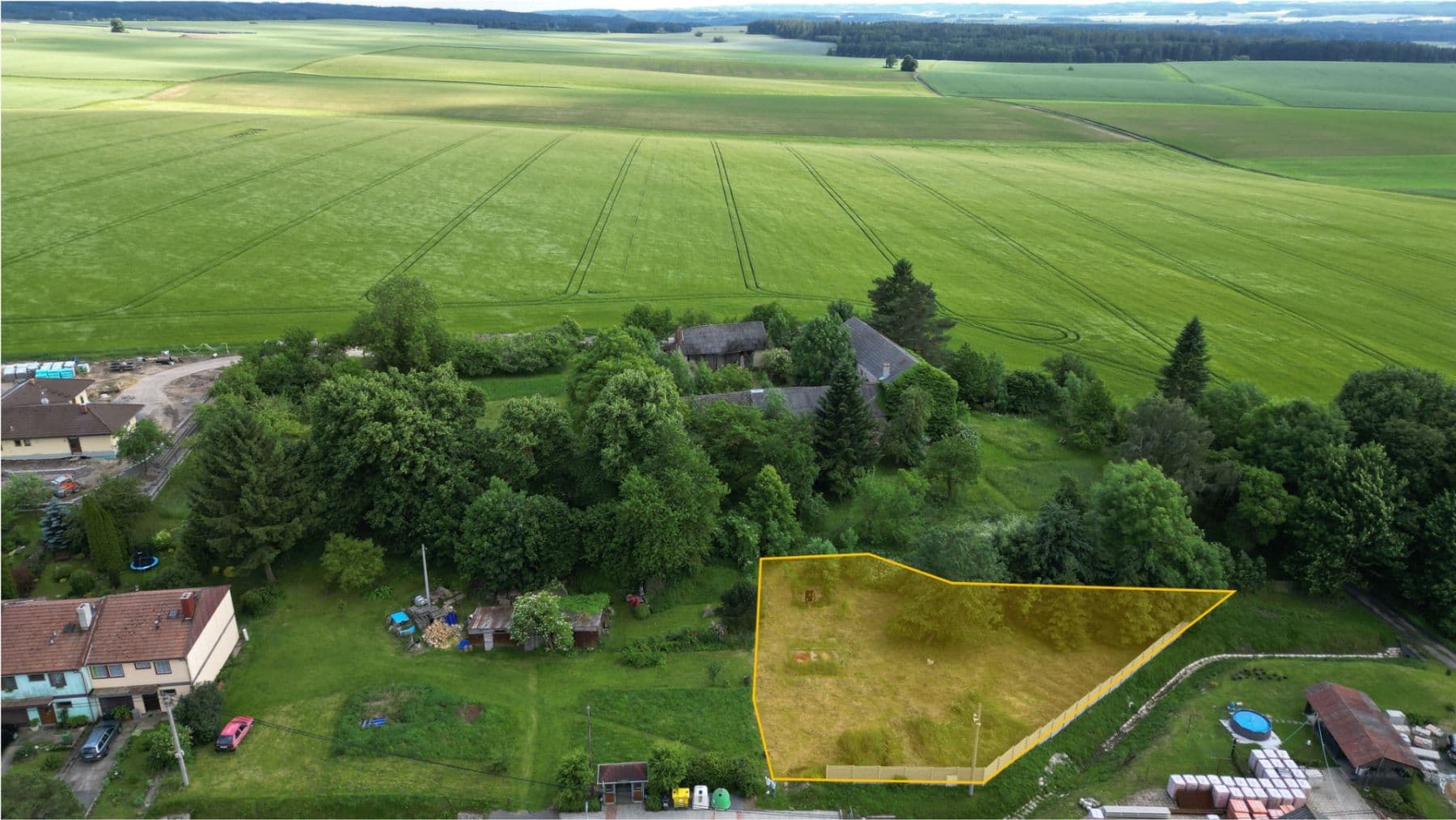 plot for sale, 989 m², Sklené, Pardubický Region plot for sale, 989 m², Sklené, Pardubický Region