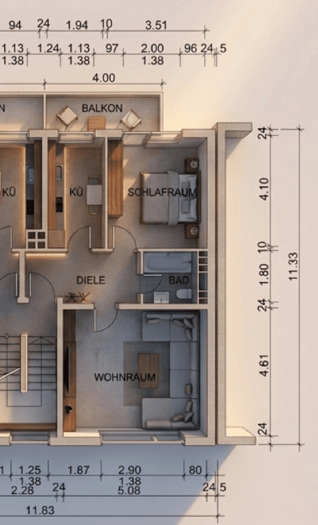 1 bedroom with open-plan kitchen flat to rent, 58 m², Frohnhauser Straße 107, Essen, North Rhine-Westphalia 1 bedroom with open-plan kitchen flat to rent, 58 m², Frohnhauser Straße 107, Essen, North Rhine-Westphalia