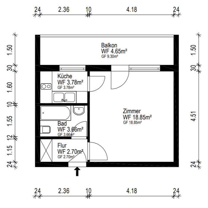 1 bedroom flat for sale, 34 m², Kapellenstrasse 3, Feldkichen-Westerham, Bavaria 1 bedroom flat for sale, 34 m², Kapellenstrasse 3, Feldkichen-Westerham, Bavaria