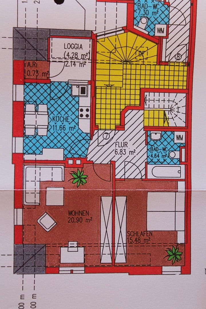 3 bedroom with open-plan kitchen flat to rent, 107 m², Friedrich-Engels-Straße 49, Zwickau, Saxony 3 bedroom with open-plan kitchen flat to rent, 107 m², Friedrich-Engels-Straße 49, Zwickau, Saxony