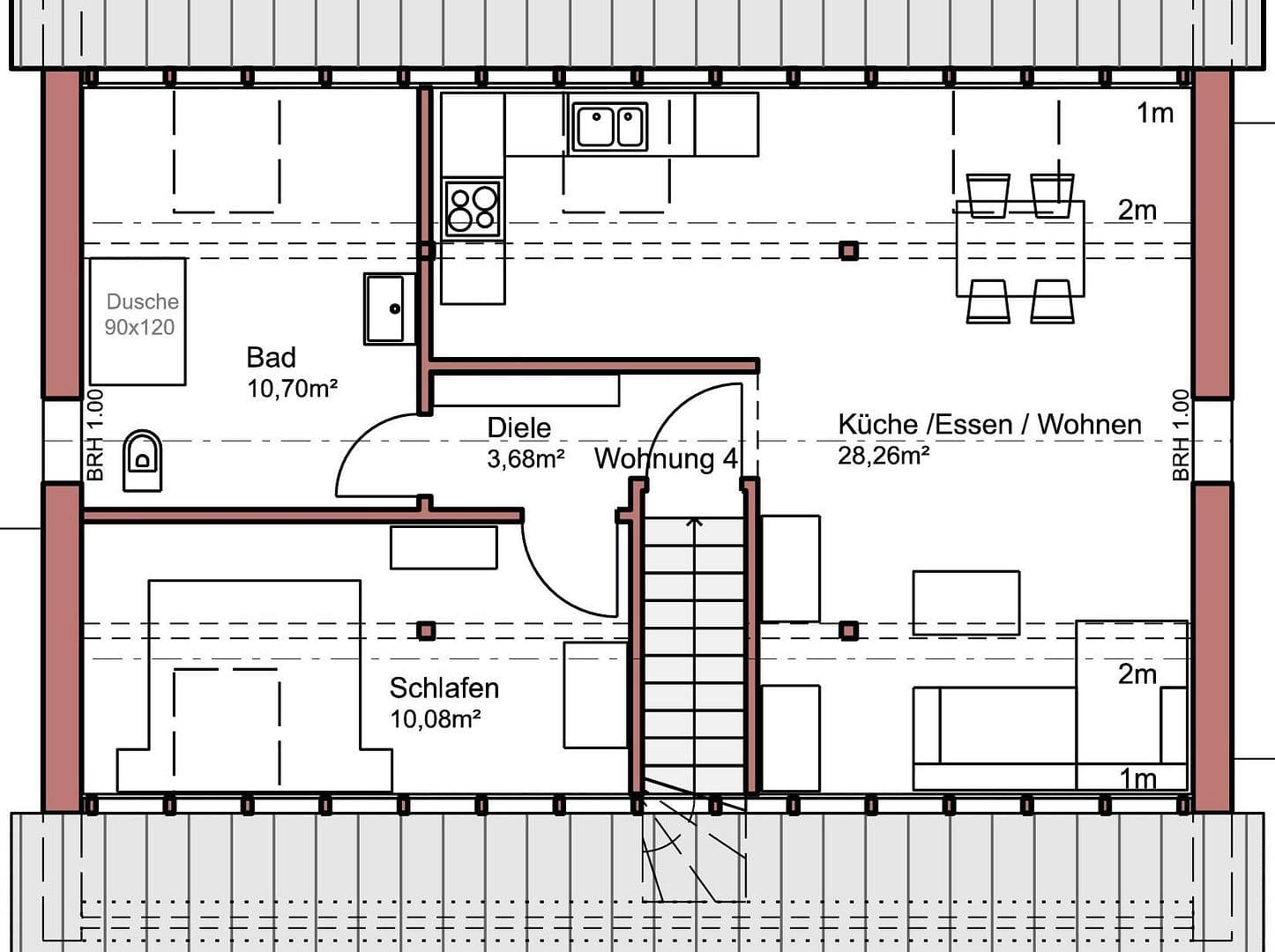 2 bedroom flat to rent, 60 m², Oberschwarzach, Bavaria 2 bedroom flat to rent, 60 m², Oberschwarzach, Bavaria