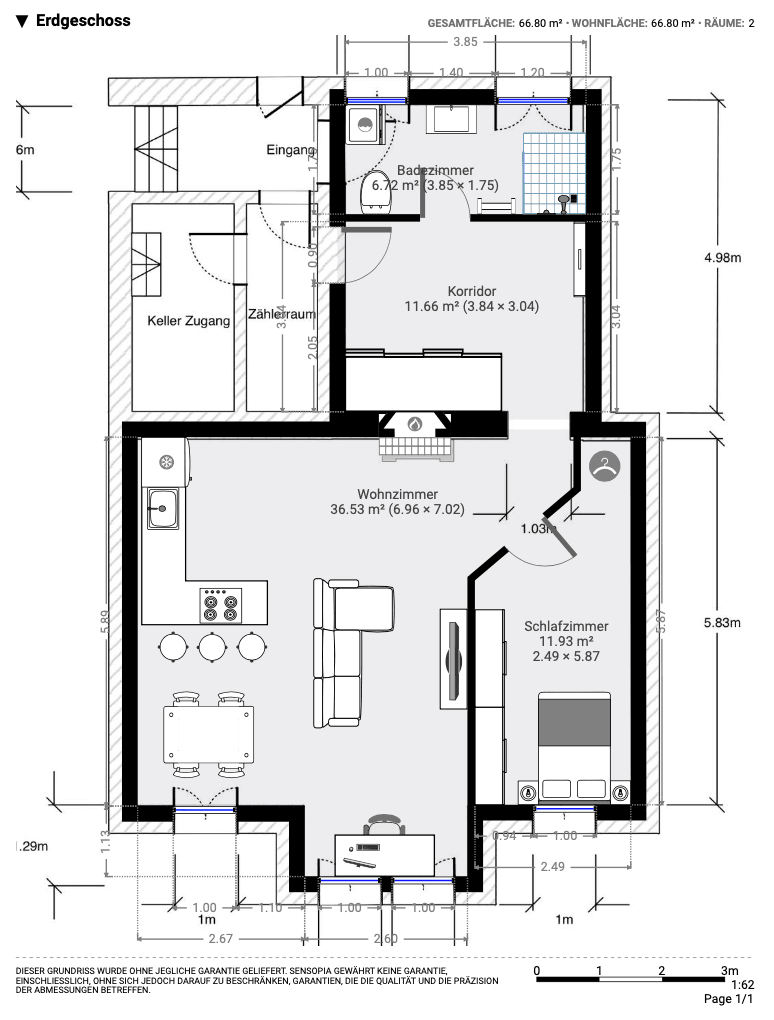 2 bedroom flat to rent, 67 m², Berlinickestraße 2, Berlin Steglitz, Berlin 2 bedroom flat to rent, 67 m², Berlinickestraße 2, Berlin Steglitz, Berlin