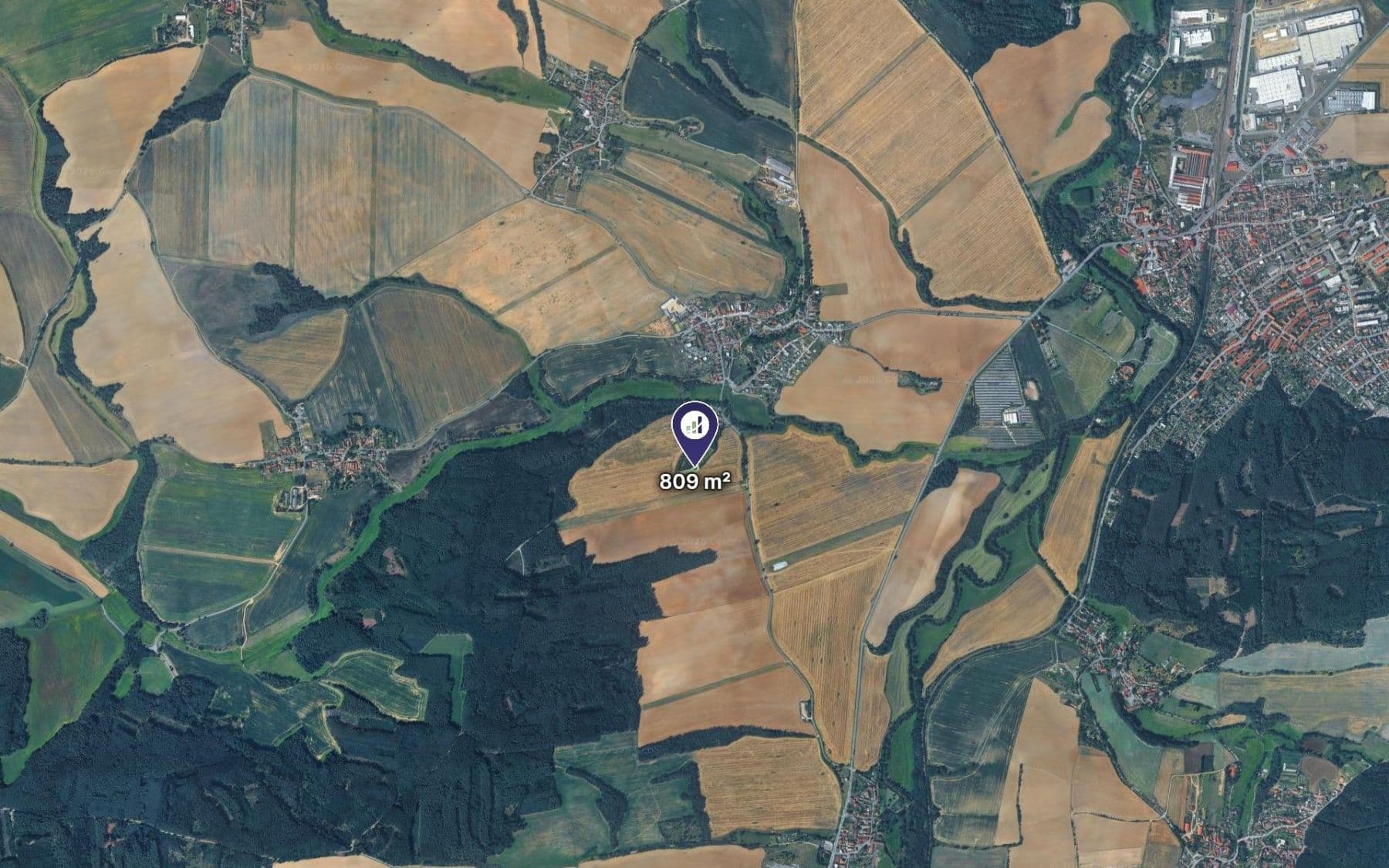 plot for sale, 270 m², Kvíčovice, Plzeňský Region plot for sale, 270 m², Kvíčovice, Plzeňský Region