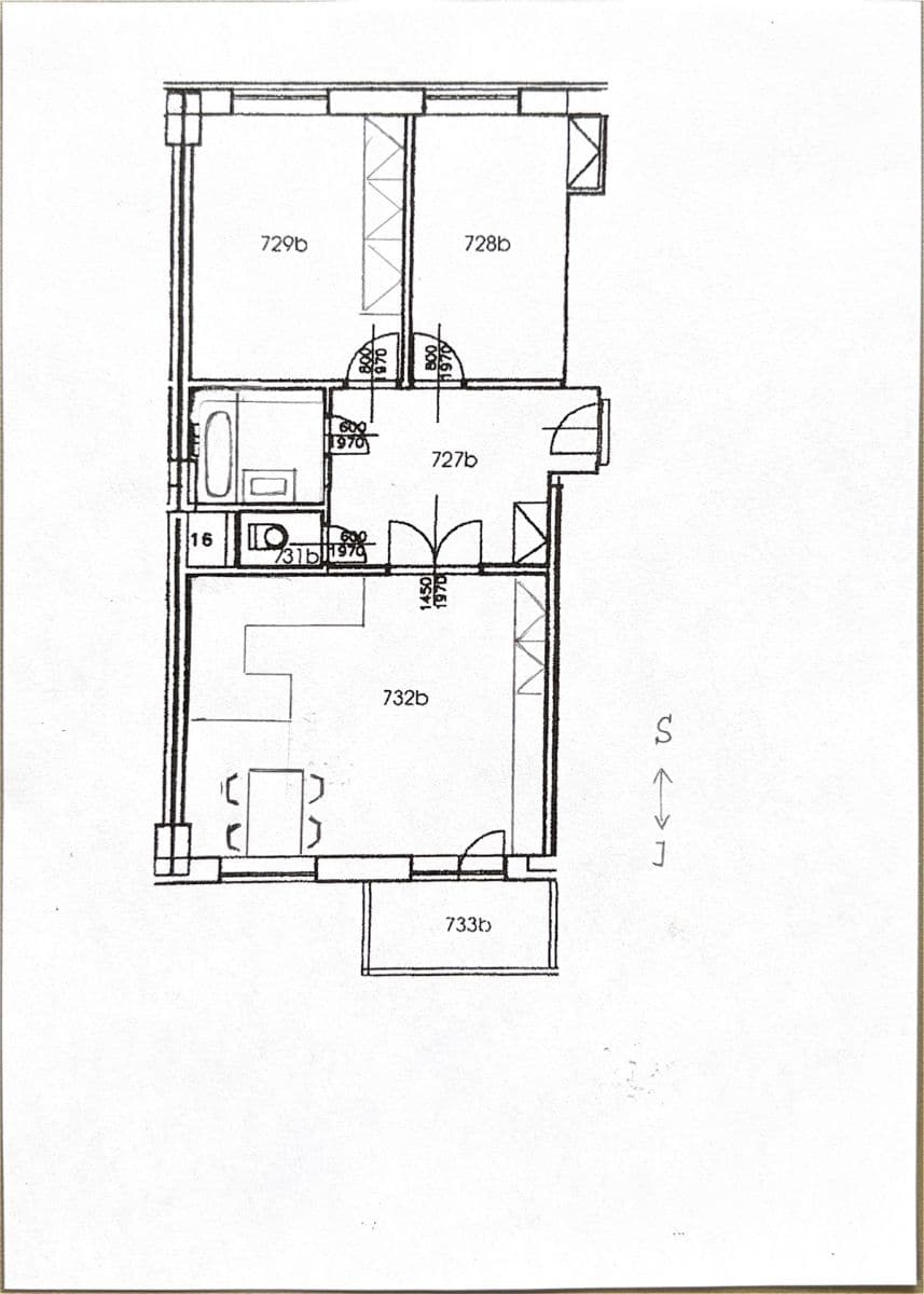 2 bedroom with open-plan kitchen flat to rent, 72 m², Sluneční náměstí, Prague, Prague 2 bedroom with open-plan kitchen flat to rent, 72 m², Sluneční náměstí, Prague, Prague