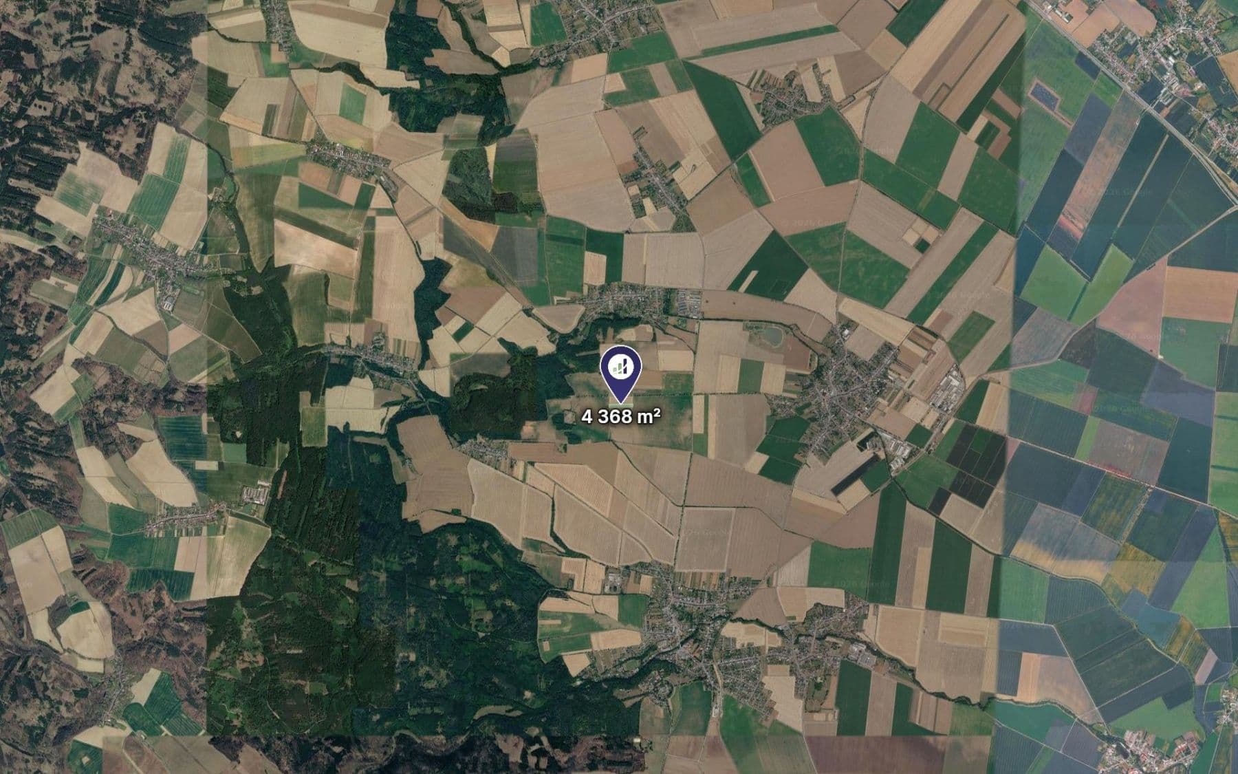 plot for sale, 2,184 m², Senice na Hané, Olomoucký Region plot for sale, 2,184 m², Senice na Hané, Olomoucký Region