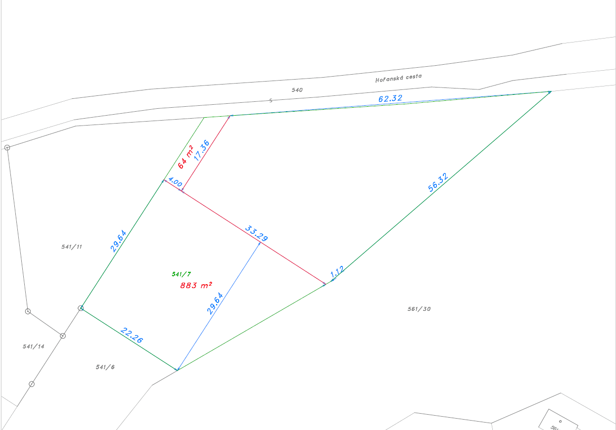 plot for sale, 947 m², Hořanská cesta, Most, Ústecký Region plot for sale, 947 m², Hořanská cesta, Most, Ústecký Region