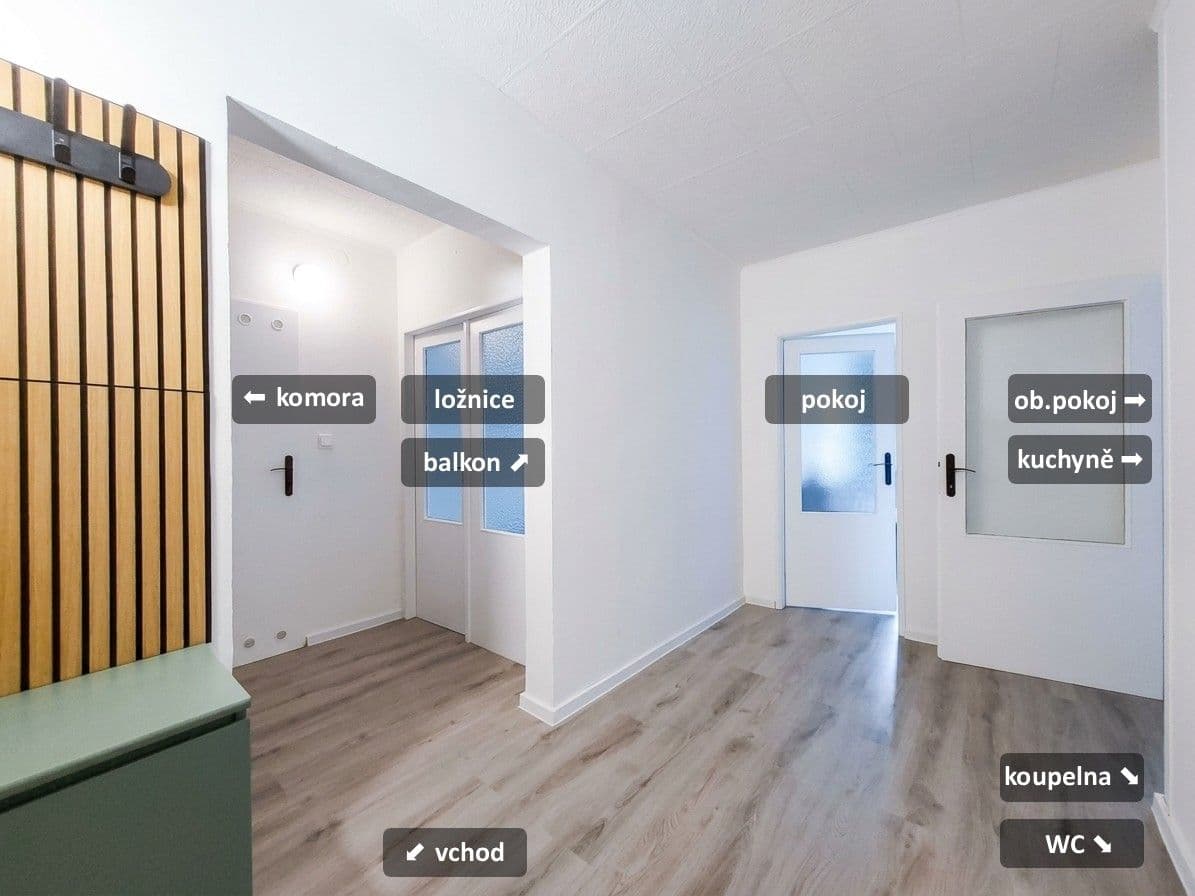 2 bedroom with open-plan kitchen flat to rent, 70 m², Machkova, Prague, Prague 2 bedroom with open-plan kitchen flat to rent, 70 m², Machkova, Prague, Prague
