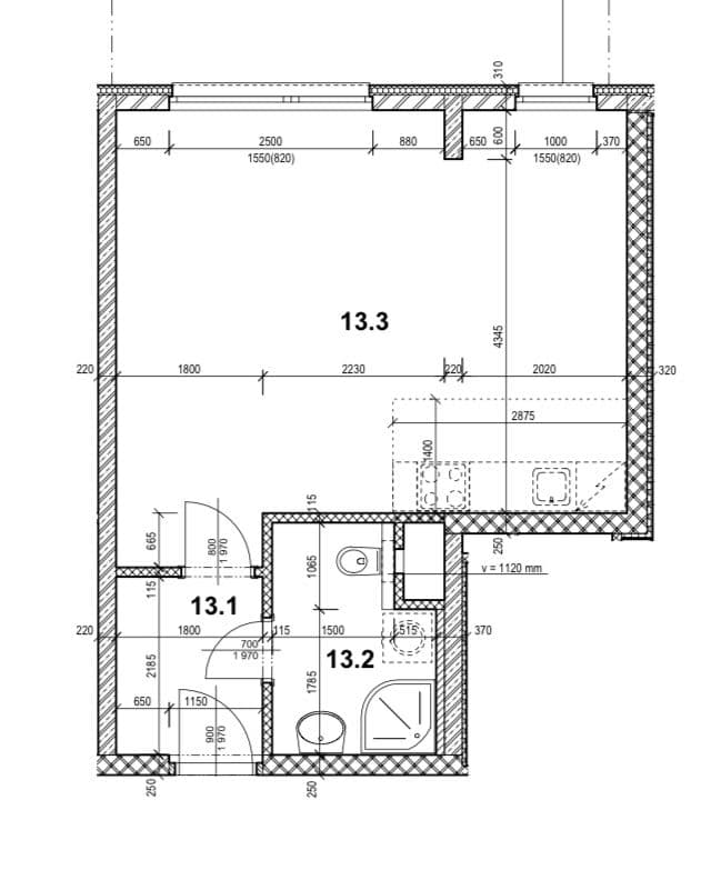 Studio flat to rent, 42 m², Modenská, Prague, Prague Studio flat to rent, 42 m², Modenská, Prague, Prague