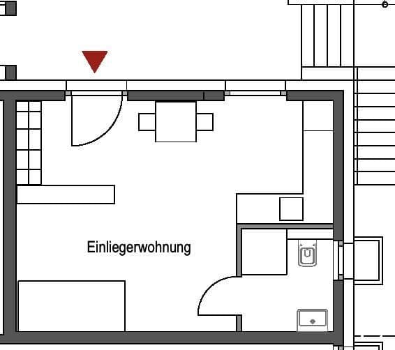 1 bedroom flat to rent, 28 m², Esslingen am Neckar, Baden-Württemberg 1 bedroom flat to rent, 28 m², Esslingen am Neckar, Baden-Württemberg