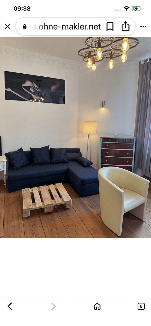 Studio flat to rent, 56 m², Berlin, Berlin Studio flat to rent, 56 m², Berlin, Berlin