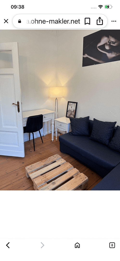 Studio flat to rent, 56 m², Berlin, Berlin Studio flat to rent, 56 m², Berlin, Berlin