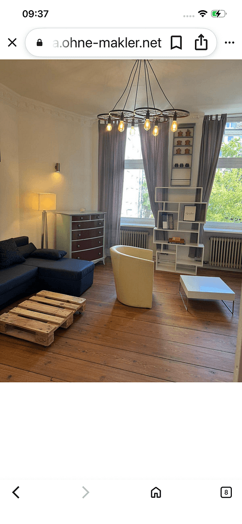 Studio flat to rent, 56 m², Berlin, Berlin Studio flat to rent, 56 m², Berlin, Berlin