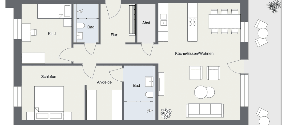 2 bedroom with open-plan kitchen flat to rent, 106 m², Broicherstraße 27, Mönchengladbach, North Rhine-Westphalia 2 bedroom with open-plan kitchen flat to rent, 106 m², Broicherstraße 27, Mönchengladbach, North Rhine-Westphalia