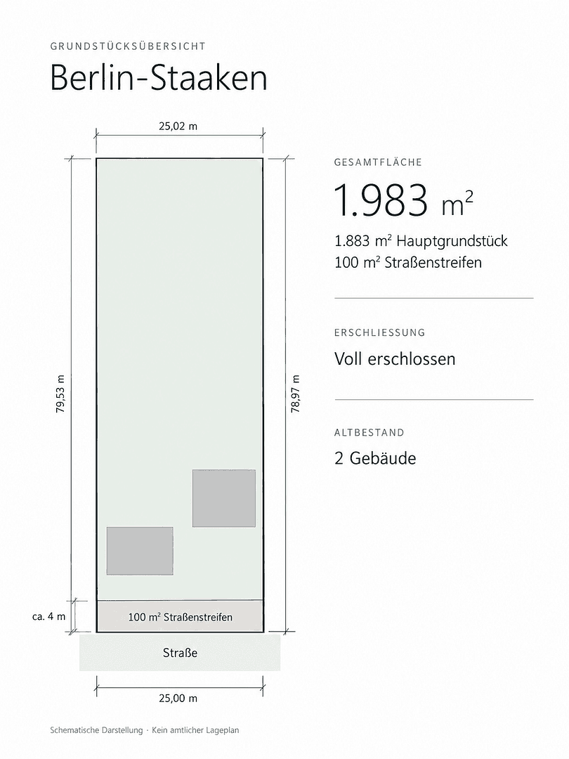 plot for sale, 1,983 m², Berlin, Berlin plot for sale, 1,983 m², Berlin, Berlin