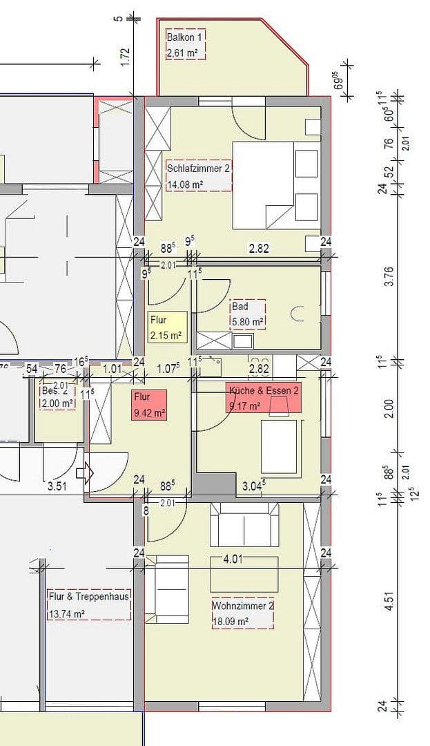 3 bedroom flat to rent, 61 m², Dieburg, Hesse 3 bedroom flat to rent, 61 m², Dieburg, Hesse