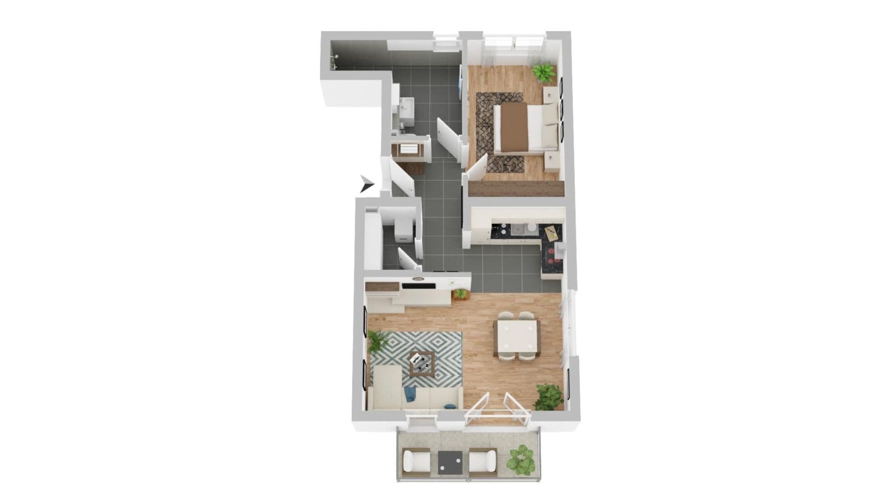 2 bedroom flat to rent, 65 m², Uferweg 8a, Gelnhausen, Hesse 2 bedroom flat to rent, 65 m², Uferweg 8a, Gelnhausen, Hesse